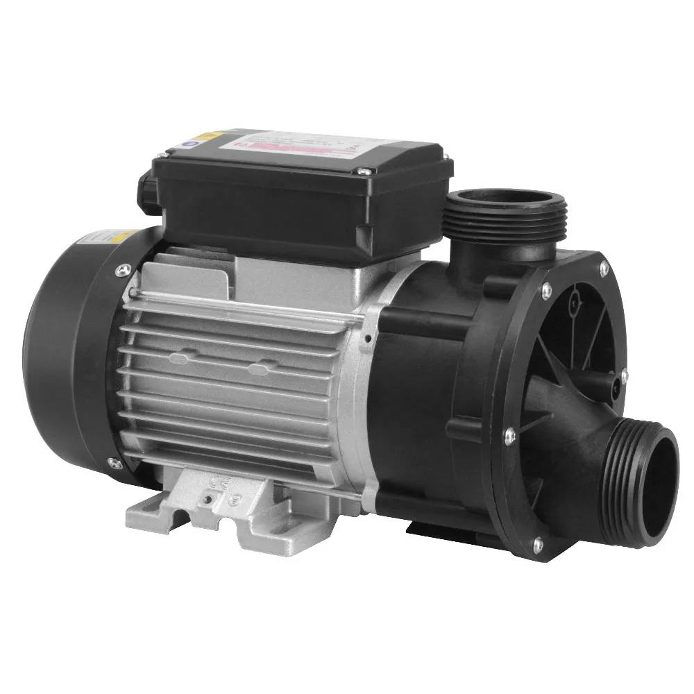 Måttritning i sidovy av cirkulationspumpen LX Whirlpool DH1.0 med angivna mått 345 mm, 85 mm och 42 mm.